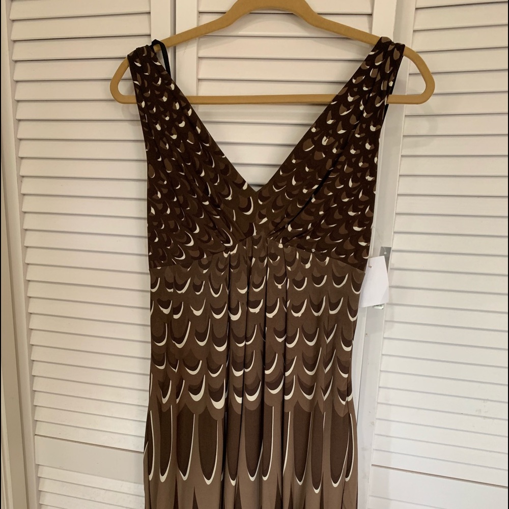 Brown/black dress